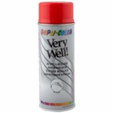 Эмаль аэрозольная Dupli-Color Very Well RAL 3020 красный глянец 400 мл