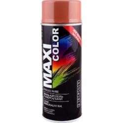 Эмаль Maxi Color аэрозольная универсальная декоративная RAL 8024 бежево-коричневый глянец 400 мл