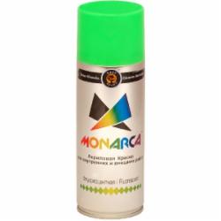 Краска MONARCA аэрозольная флуоресцентная зеленый глянец 520 мл 270 г