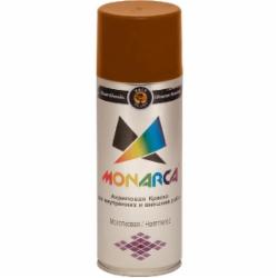 Краска MONARCA аэрозольная молотковая коричневый глянец 520 мл 270 г