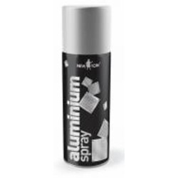Эмаль аэрозольная New Ton Aluminium spray алюминий глянец 400 мл