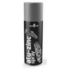 Эмаль аэрозольная New Ton Alu-Zinc spray цинк глянец 400 мл