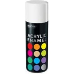 Эмаль акриловая Biodur RAL 9010 белый мат 400 мл
