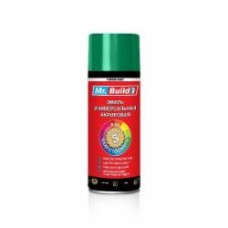 Эмаль аэрозольная Mr.Build универсальная акриловая RAL 6029 зеленый глянец 400 мл