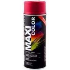 Эмаль аэрозольная Maxi Color универсальная декоративная RAL 3003 рубиново-красный глянец 400 мл