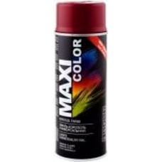 Эмаль аэрозольная Maxi Color универсальная декоративная RAL 3011 красно-коричневый глянец 400 мл