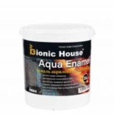 Эмаль акриловая универсальная Bionic House RAL 8016 коричневый мат 0,8 л