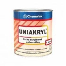Краска Chemolak UNIAKRYL для разметки дорог серый мат 0,75 л