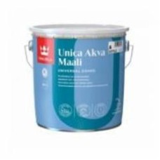 Краска акриловая Tikkurila Unica Akva База А полуглянец белая 0,9 л
