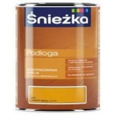 Эмаль Sniezka для пола Podloga орех светлый полуглянец 0,8 л