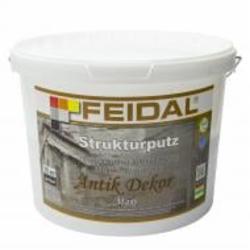 Декоративная штукатурка Feidal Strukturputz maxi 10 кг белый
