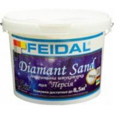 Декоративная штукатурка Feidal Diamant Sand Персия 2.5 кг белый