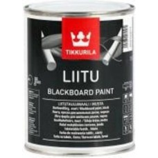 Краска грифельная TIKKURILA для школьных досок Liitu черный 1 л