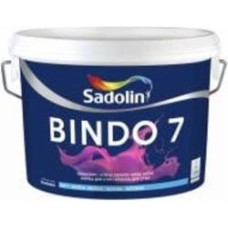 Краска латексная водоэмульсионная Sadolin Bindo 7 WO мат белый 10 л