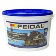 Краска cиликономодифицированная Feidal HIT Fassadenfarbe spezial мат белый 10 л