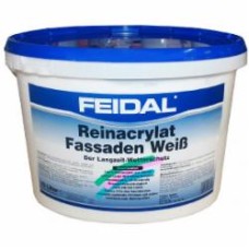 Краска Feidal Reinacrylat Fassaden Weiss белый 10 л