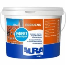 Краска силиконовая водоэмульсионная Aura® Luxpro Residens мат белый 2,7 л Краска силиконовая водоэмульсионная Aura® Luxpro Residens мат белый 2,7 л