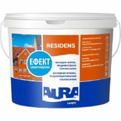 Краска силиконовая водоэмульсионная Aura® Luxpro Residens мат белый 2,7 л Краска силиконовая водоэмульсионная Aura® Luxpro Residens мат белый 2,7 л