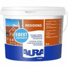 Краска силиконовая водоэмульсионная Aura® Luxpro Residens TR мат база под тонировку 9 л