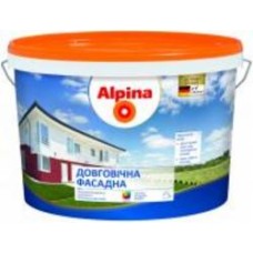 Краска фасадная акриловая водоэмульсионная Alpina Долговечная B3 фасадная мат база под тонировку 2,35 л