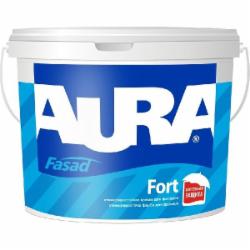 Краска акрилатная водоэмульсионная Aura® Fasad Fort мат белый 1 л