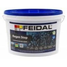 Краска силиконовая Feidal Regen Stop мат белый 10 л