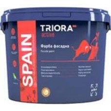Краска акриловая водоэмульсионная Triora SPAIN мат белый 2,5 л