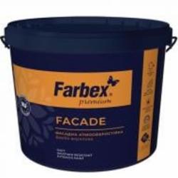 Краска акриловая Farbex Facade база С мат база под тонировку 1.2 кг