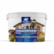 Краска фасадная водоэмульсионная КОРАБЕЛЬНА AQUAMARINE белый 7 кг