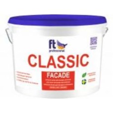 Краска фасадная латексная FT Professional CLASSIC FACADE база A, 3л глубокий мат белый 3 л