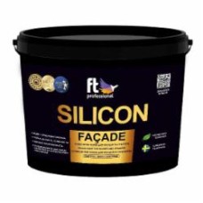 Краска силиконовая FT Professional SILICON глубокий мат белый 3 л