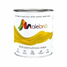 Краска универсальная акриловая Chemolak MALEBNA полуглянец белый 0,7 л Краска универсальная акриловая Chemolak MALEBNA полуглянец белый 0,7 л