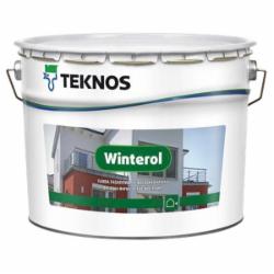 Краска фасадная акрилатная TEKNOS Winterol база 3 глубокий мат база под тонировку 9 л