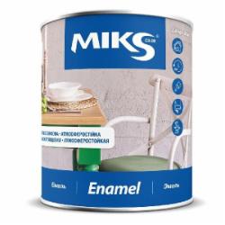 Эмаль MIKS Color алкидная белый мат 2,8 кг