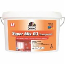 Краска акриловая водоэмульсионная Dufa Super Mix B3 Transparent мат база под тонировку 2,5 л