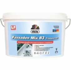 Краска акриловая водоэмульсионная Dufa Fassaden Mix B3 Transparent мат база под тонировку 2,5 л