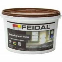 Краска акриловая Feidal Antischimmel Weiss мат белый 5 л