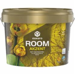 Краска акриловая Eskaro Akzent Room шелковистый мат белый 2,7 л