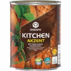 Краска акриловая Eskaro Akzent Kitchen TR шелковистый мат база под тонировку 0,9 л