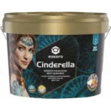 Краска акриловая Eskaro Cinderella шелковистый мат белый 9 л