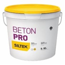 Краска латексная акриловая Siltek Beton Pro База FС шелковистый глянец база под тонировку 4,5 л