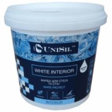 Краска водоэмульсионная UniSil White interior мат белый 1,4 кг
