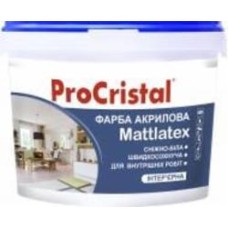 Краска акриловая ProCristal Mattlatex ИР-232 мат белый 5 л