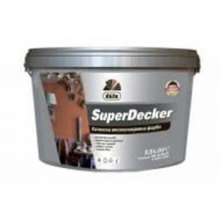 Краска латексная поливинилацетатная Dufa SuperDecker глубокий мат белый 2,5 л