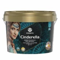 Краска интерьерная акриловая Eskaro Особо стойкая к загрязнениям Cinderella TR мат база под тонировку 2,7 л 2,5 кг