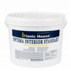 Краска акриловая Bionic House Optima Interior Standart мат белый 5 л 7 кг