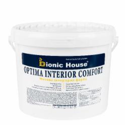 Краска акриловая Bionic House Optima Interior Сomfort мат 3 л 4,2 кг