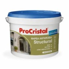 Краска силиконовая ProCristal структурная ИР-138 мат 4,5 кг