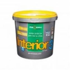 Краска интерьерная латексная Хімрезерв PRO INTERIOR 3 глубокий мат белый 2,7 л
