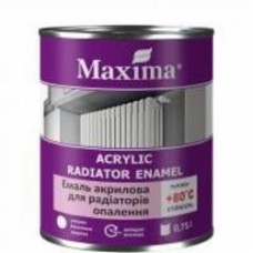 Эмаль Maxima для радиаторов отопления белый глянец 0,75 л